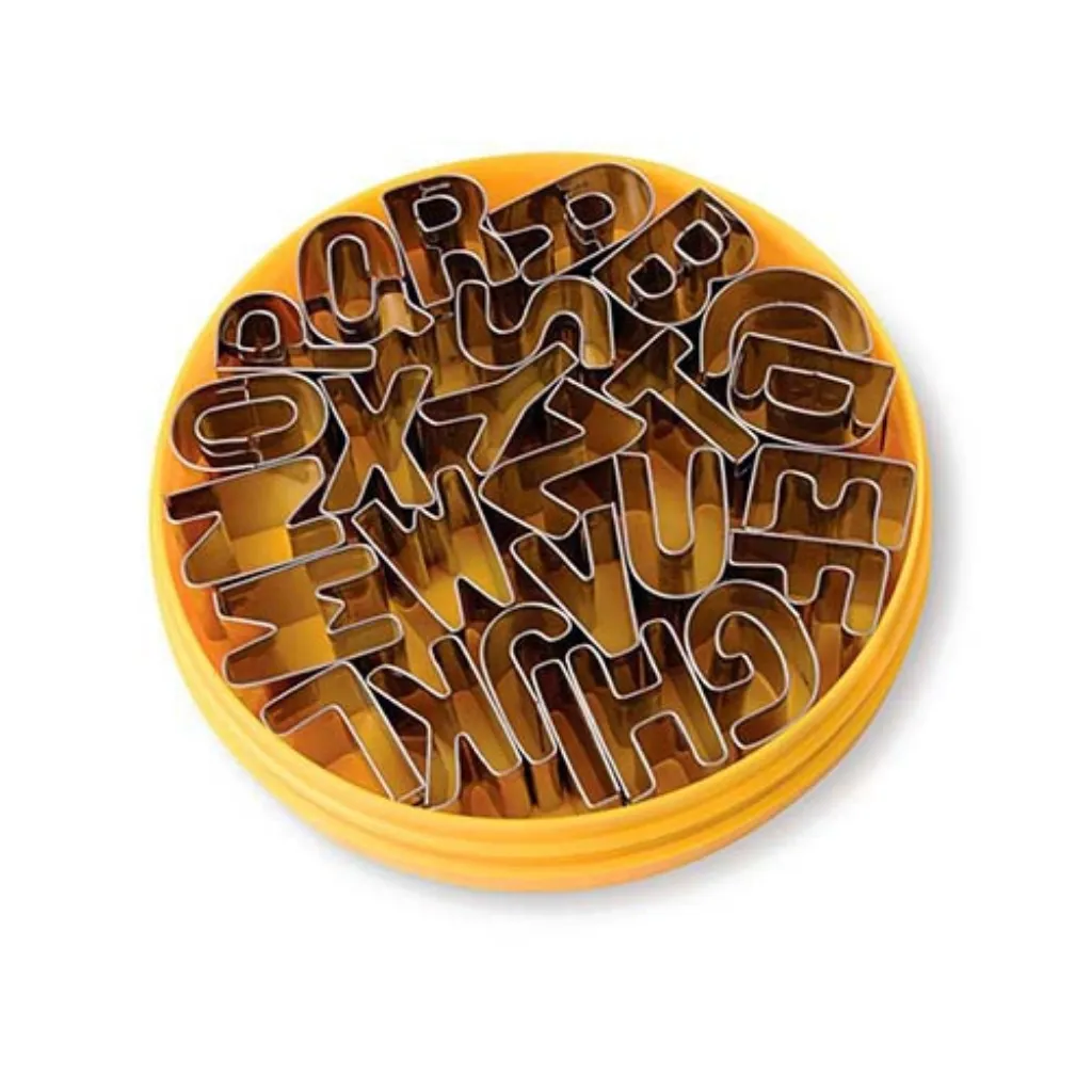 Imagem de Cortador de massa em formato de letras