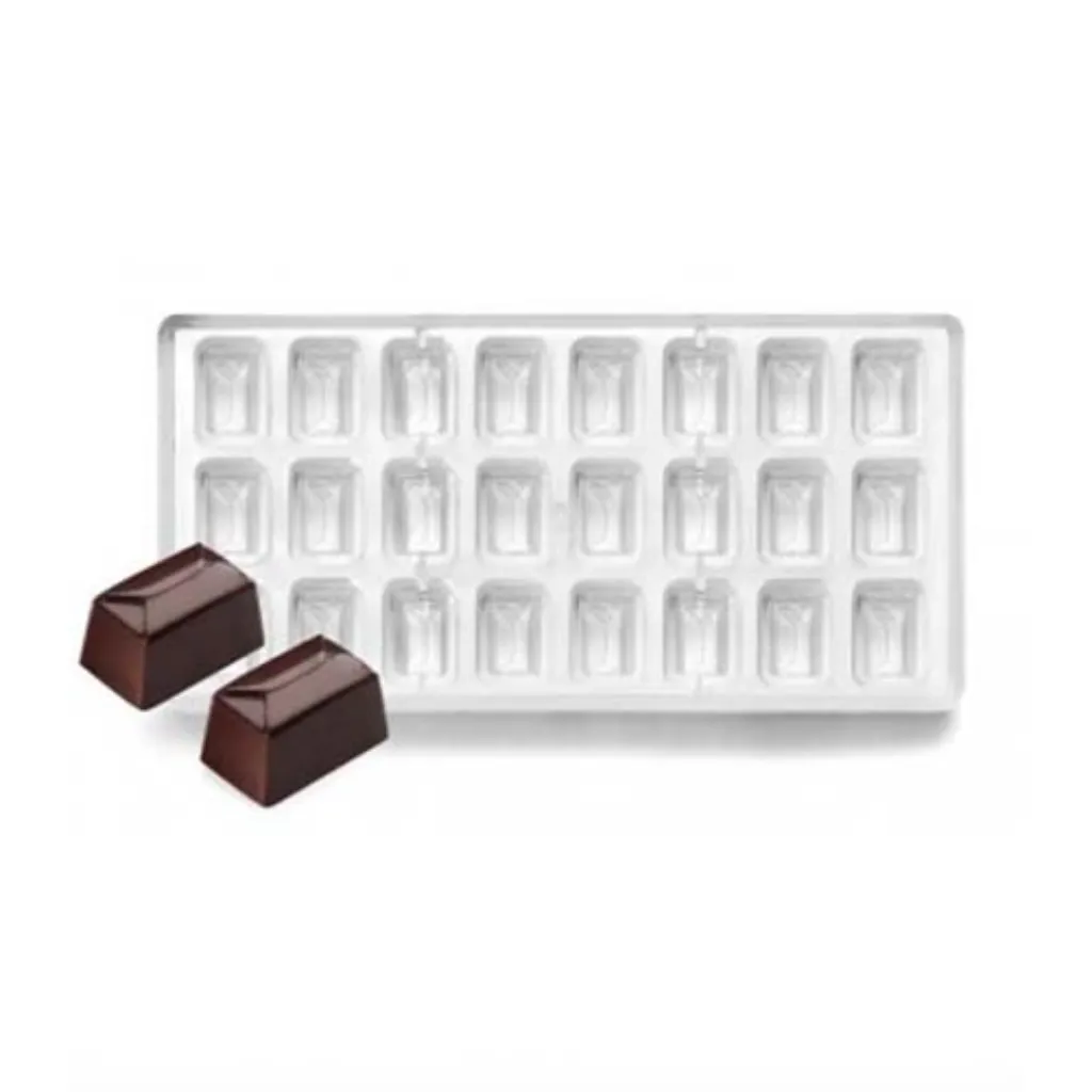 Imagem de Molde para chocolate rectangular em policarbonato 