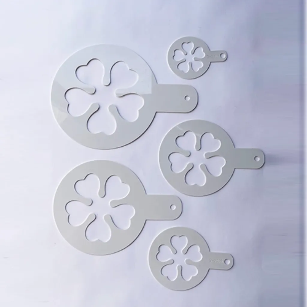 Imagem de Conjunto de 5 stencils de trevo
